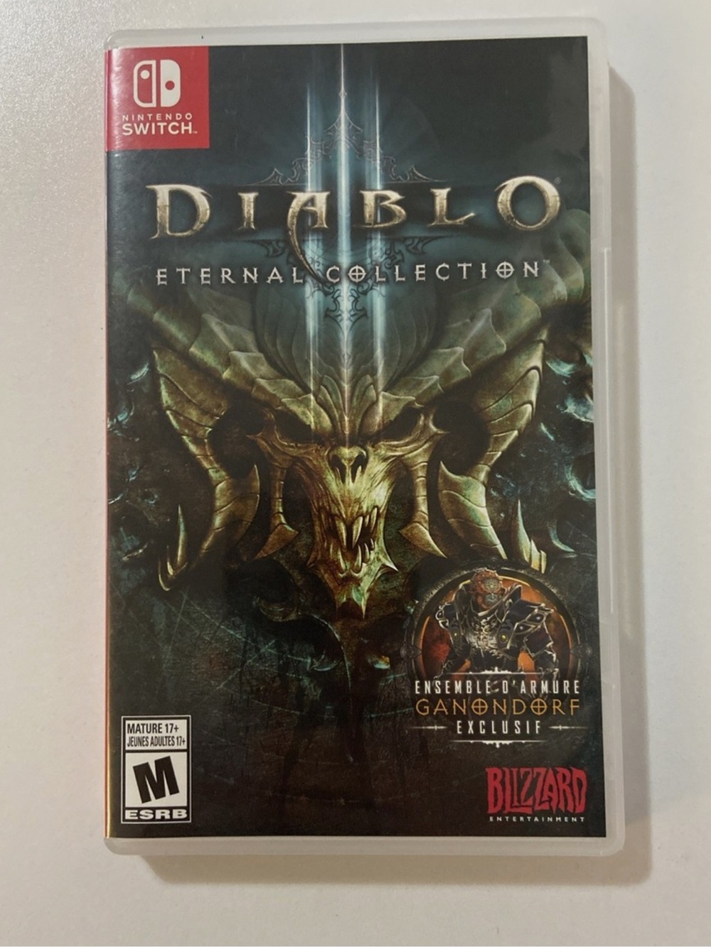 Diablo III Eternal Collection Nintendo Switch CASE - Original CASE ONLY NO GAME